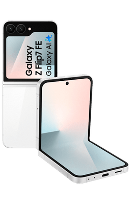 Samsung Galaxy Z Flip 7 FE 128GB White