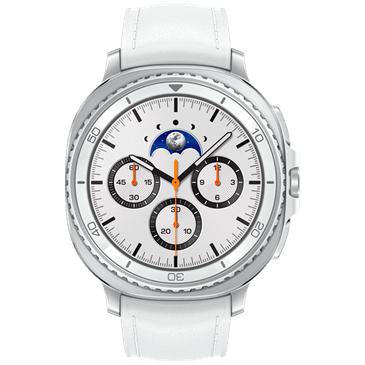 Samsung Galaxy Watch 8 Classic Silver (White Strap)